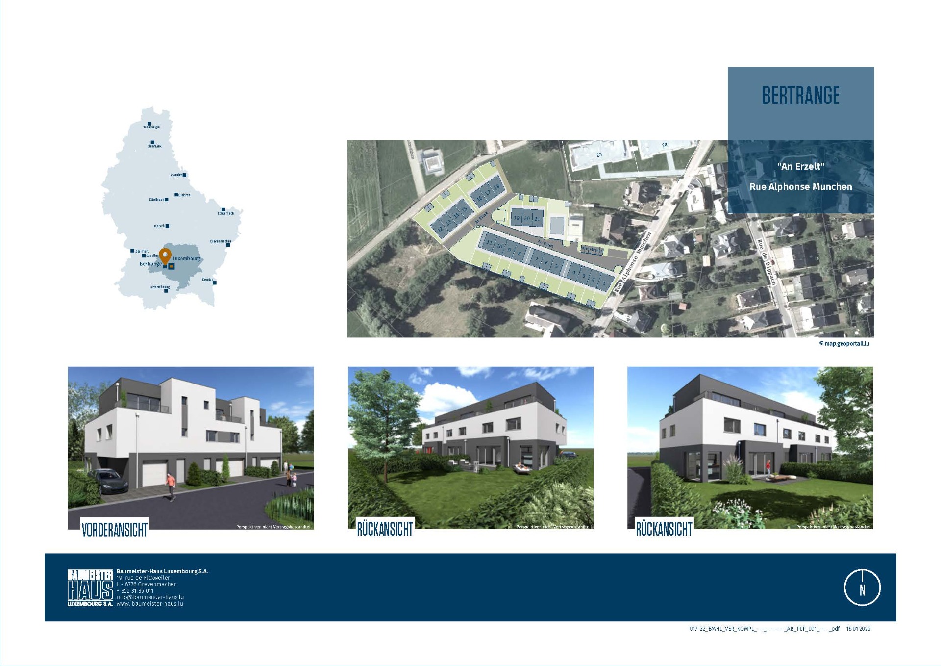 Erzelt Reihenhäuser Lot 18