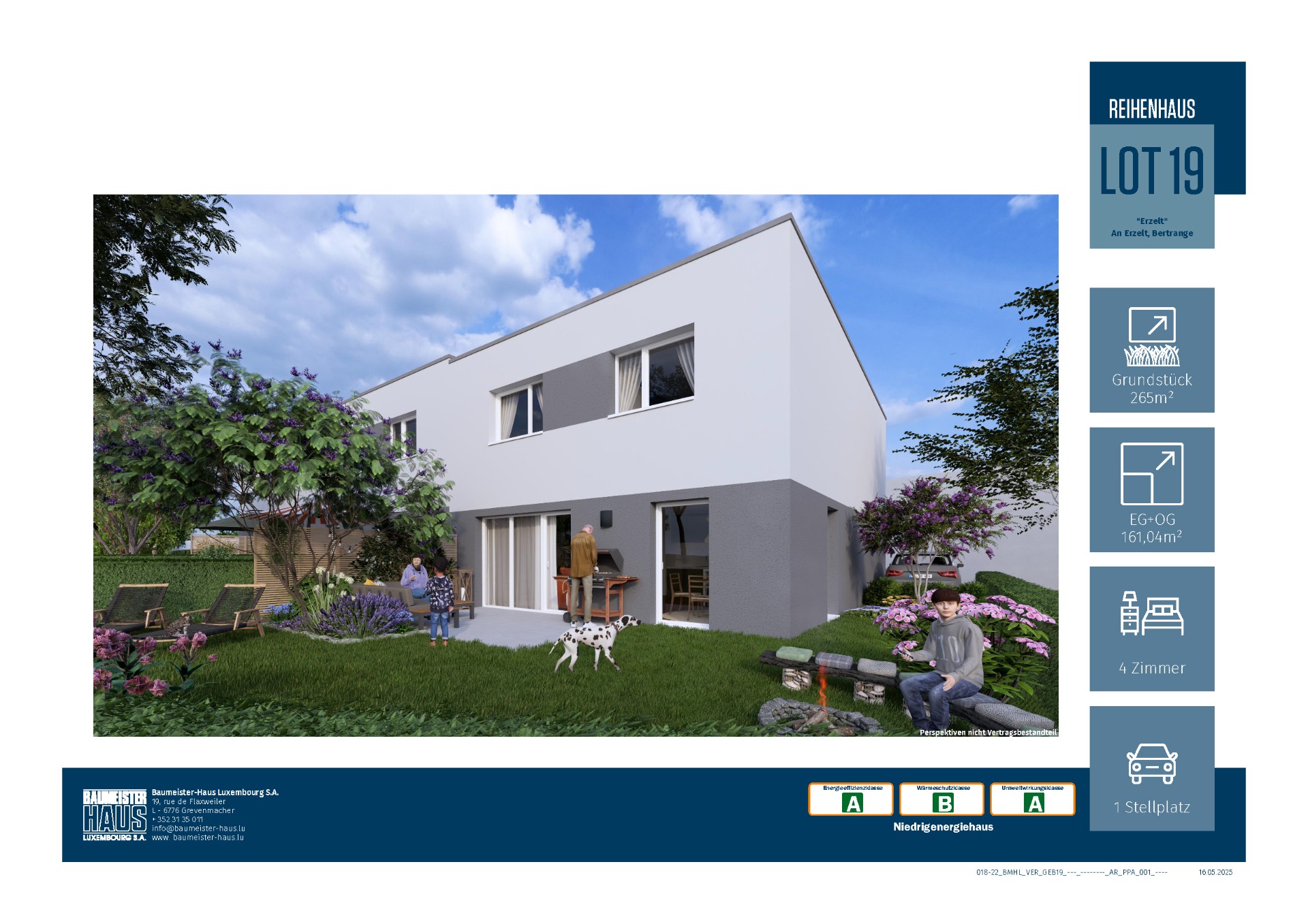Reihenhäuser Erzelt Lot 19